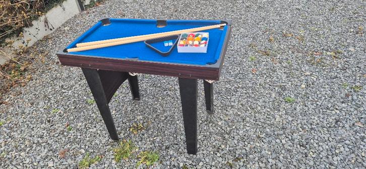 Table de billard pour enfants, Sport en Fitness, Biljarten en Poolen, Gebruikt, Biljarttafel, Ophalen