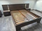 Lit 2 personnes, Maison & Meubles, Enlèvement, Comme neuf