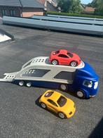 Little Tikes Autotransporter met 2 Auto’s, Ophalen, Zo goed als nieuw