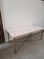 Vintage marmeren tafel, Huis en Inrichting, Tafels | Salontafels, Ophalen of Verzenden, Zo goed als nieuw