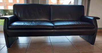 Lederen salon 2x 1m80 beschikbaar voor biedingen
