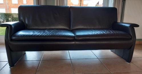 Lederen salon 2x 1m80, Huis en Inrichting, Zetels | Zetels, Gebruikt, Ophalen