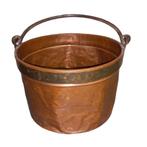 koperen emmer, Antiek en Kunst, Ophalen, Koper