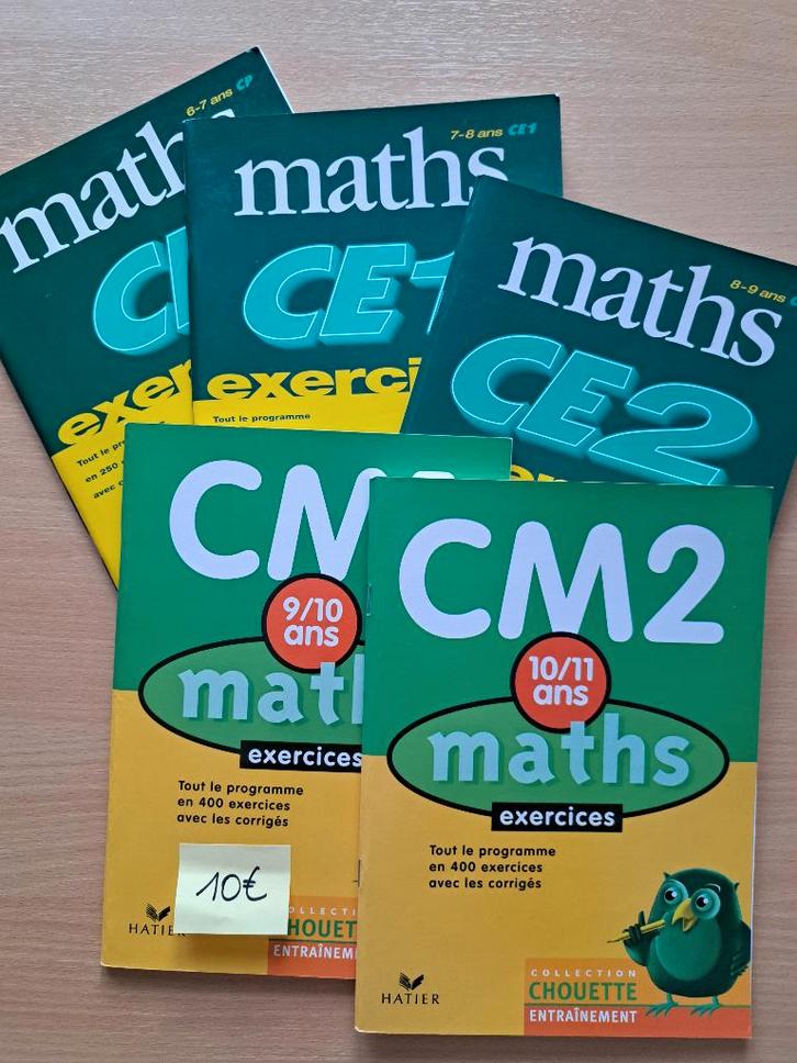 Chouette Math - Manuel scolaire math, Livres, Livres scolaires, Utilisé, Mathématiques A, Primaire, Enlèvement