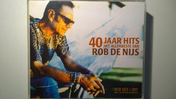 Rob de Nijs - 40 Jaar Hits (3 CD + DVD) beschikbaar voor biedingen