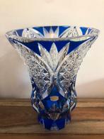 Val Saint Lambert grand vase bleu cobalt, Antiek en Kunst, Ophalen of Verzenden