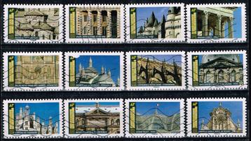 Postzegels uit Frankrijk - K 3315 - architectuur