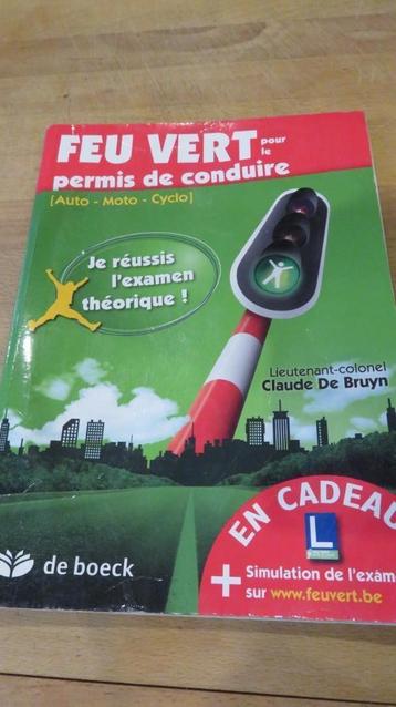 Livre Feu Vert - Permis de conduire beschikbaar voor biedingen