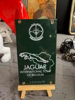 Jaguar emaille reclamebord, Verzamelen, Ophalen of Verzenden, Zo goed als nieuw, Reclamebord