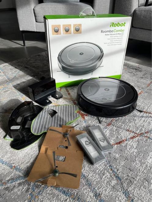 Aspirateur IRobot, Elektronische apparatuur, Stofzuigers, Zo goed als nieuw, Robotstofzuiger, Reservoir, Ophalen