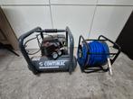 Compressor Contimac + haspel, Ophalen, Zo goed als nieuw