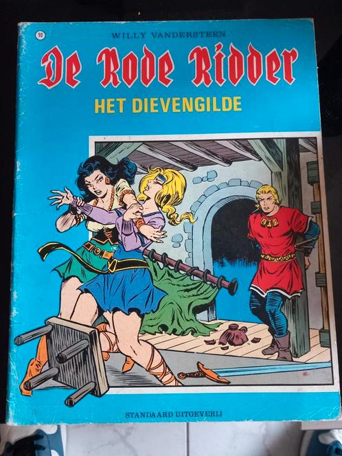 De Rode Ridder 1ste druk, Livres, BD, Utilisé, Enlèvement ou Envoi