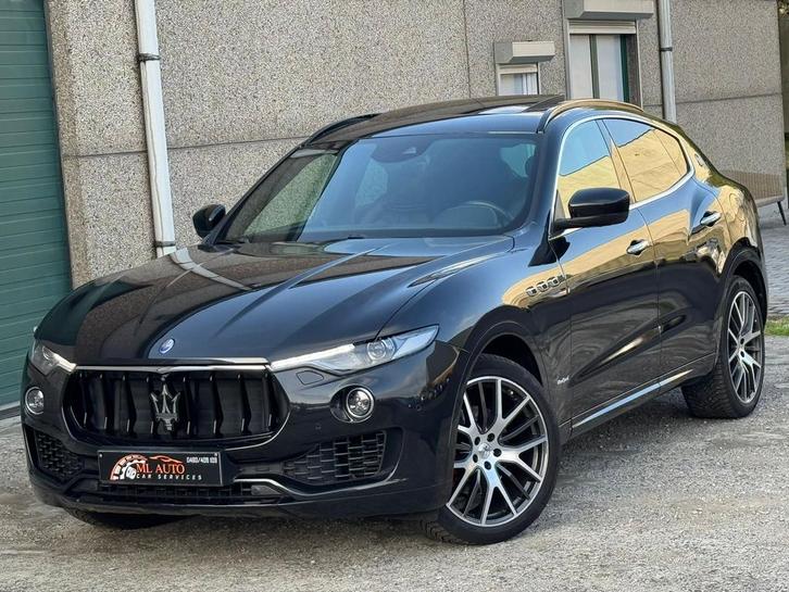 Maserati Levante 3.0 V6 BiTurbo Faible Km GranSport Full Opt, Auto's, Maserati, Bedrijf, Te koop, Levante, 4x4, ABS, Achteruitrijcamera