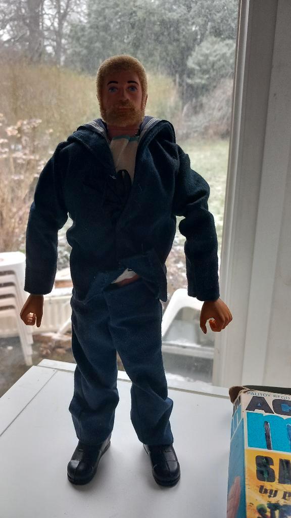 Action man marin palitoy, Verzamelen, Speelgoed, Gebruikt, Ophalen of Verzenden