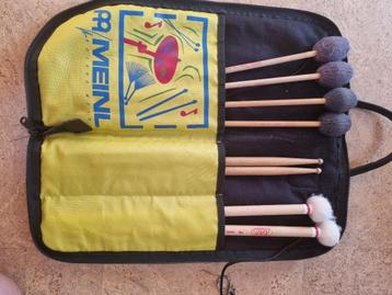 Sac à bâtons Meinl avec maillets, Musique & Instruments, Enlèvement ou Envoi, Utilisé, Autres types