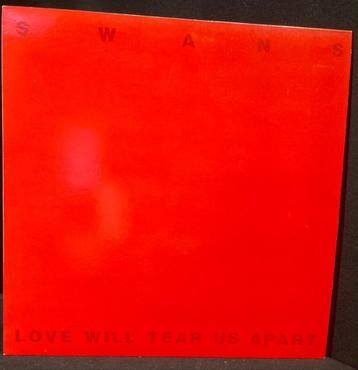 SWANS "Love Will Tear Us Apart" rode vinyl EP beschikbaar voor biedingen