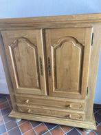 Massief eiken eetplaats, Huis en Inrichting, Complete eetkamers, Ophalen, Zo goed als nieuw, Massief eik, 4 tot 6 stoelen
