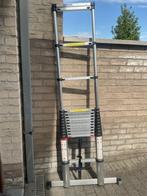 Telescoop ladder Aldorr 4.80m, Doe-het-zelf en Bouw, Ladders en Trappen, Ophalen, Nieuw, Ladder, Opvouwbaar of Inschuifbaar