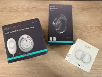 Elvie stride elektrische borstkolf + accessoires beschikbaar voor biedingen
