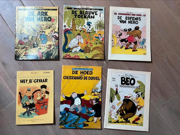 6x pseudo-facsimile uitgave van Nero van Marc Sleen, Verzamelen, Stripfiguren, Nieuw, Overige typen, Overige figuren, Ophalen of Verzenden