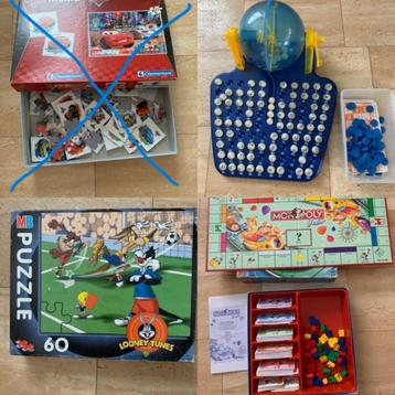 Gezelschapspelletjes beschikbaar voor biedingen