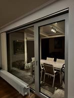 lamellen, Huis en Inrichting, Stoffering | Gordijnen en Lamellen, Ophalen, 200 cm of meer, Witte lamellen en lichtgrijze kader