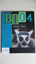 Biologie 4 pour tous - Van In, Enlèvement, Utilisé, Secondaire, Biologie