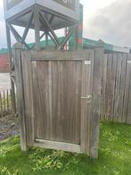 Padouk Poortje, Jardin & Terrasse, Portes de jardin, Comme neuf, 100 à 150 cm, 150 à 200 cm, Enlèvement