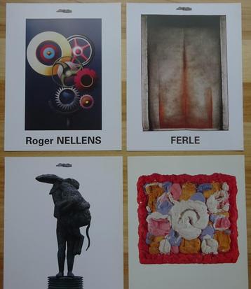 4 invitaties Veranneman : Ferle, Bogart, Nellens en Ryder beschikbaar voor biedingen