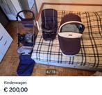 Kinderwagen met toebehoren, Kinderen en Baby's, Kinderwagens en Combinaties, Ophalen, Gebruikt, Kinderwagen, Verstelbare duwstang