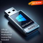 Windows 11 Professional 32GB USB 3.2 met Officiële Licentie, Computers en Software, Besturingssoftware, Nieuw, Verzenden, Windows