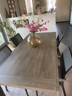 Hedendaagse houten eetkamertafel 190x90cm, Huis en Inrichting, Tafels | Eettafels, Ophalen, 50 tot 100 cm, Zo goed als nieuw, Vijf personen of meer