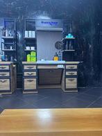 Professionele Kappers Werkplek met Spiegel, Wasbak en Opberg, Ophalen, Gebruikt, Overige typen