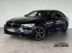 BMW 5 Serie 530 eA PHEV PACK M-COCKPIT-CUIR-CAMERA360-CARPLA, Auto's, Automaat, Euro 6, 4 cilinders, Blauw