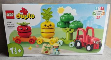 lego duplo 10982 fruit en groente tractor beschikbaar voor biedingen