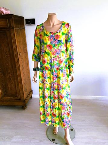  Imprevu Maxijurk – Belgische Elegantie in Boho Chic (Maat beschikbaar voor biedingen
