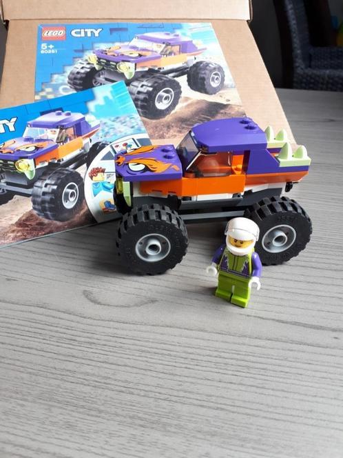 Lego Monstertruck 60251, Kinderen en Baby's, Speelgoed | Duplo en Lego, Zo goed als nieuw, Lego, Complete set, Ophalen of Verzenden