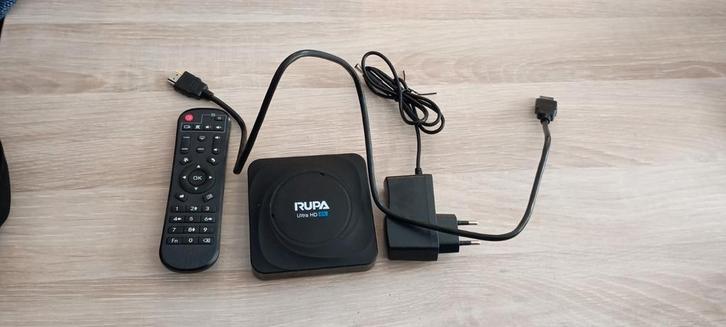 RUPA TV Box voor Android, Audio, Tv en Foto, Mediaspelers, Zo goed als nieuw, Minder dan 500 GB, HDMI, Ophalen of Verzenden