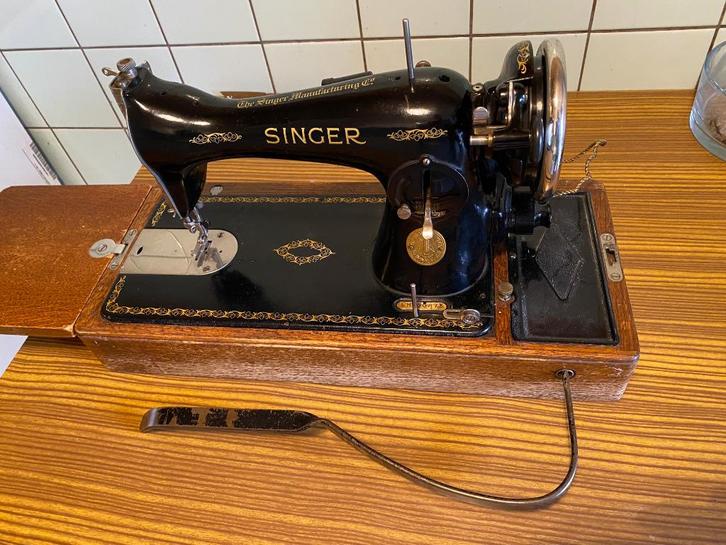 Machine a coudre Singer fonctionnelle, complète, éléctrique, Hobby en Vrije tijd, Naaimachines en Toebehoren, Gebruikt, Naaimachine