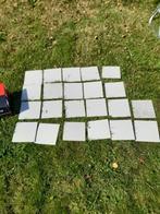 witte vierkante faience tegels, Ophalen, Wandtegels, Nieuw, Minder dan 20 cm