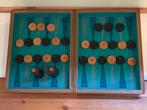 Backgammon spel in houten kist, Ophalen of Verzenden, Huis en Inrichting