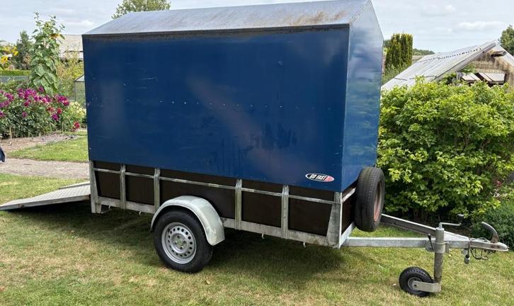 Gesloten aanhangwagen (750kg), Auto diversen, Aanhangers en Bagagewagens, Gebruikt, Ophalen