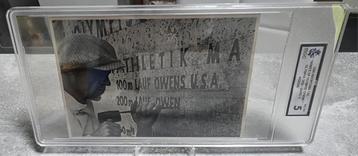 GEEN Panini+Olympia 1936+Jesse Owens +MGC 5 beschikbaar voor biedingen