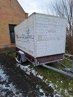 Dubbelasser gesloten aanhanger, Auto diversen, Aanhangers en Bagagewagens, Ophalen