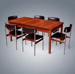 Alfred Hendrickx Belform vintage tafel en stoelen uit de jar, Huis en Inrichting, Ophalen