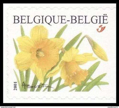 3046a - uitgiftejaar 2001 - trompetnarcis - postfris XXX, Postzegels en Munten, Postzegels | Europa | België, Postfris, Orginele gom
