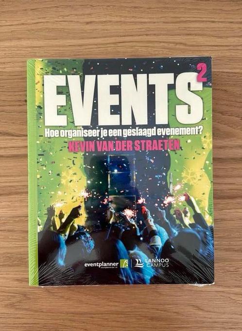 Kevin van der Straeten - Events, Boeken, Wetenschap, Zo goed als nieuw, Ophalen of Verzenden