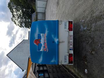 enkel as ,750kg, Autos : Divers, Remorques, Enlèvement, Utilisé
