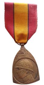 belgische  ww1 medaille in gebruikte staat, Verzamelen, Verzenden