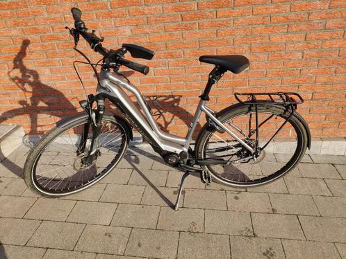 elektrische fiets Bergamont Riemaandrijving | Maat 52, Fietsen en Brommers, Elektrische fietsen, Gebruikt, 50 km per accu of meer